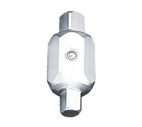 KS Tools 150.9394 Clé pour Bouchon de vidange à Embout Hexagonal de 12 mm et Embout carré de 11 mm, Argent