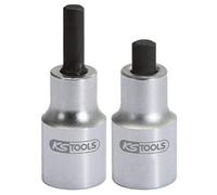KS Tools Douille tournevis 150.9490 – 6 pans – 1/2" – 5 mm – Chrome-Vanadium brunie