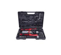 Pince à riveter universelle KS TOOLS - Coffret de 11 pièces - 2 bras pliants et écrous aveugles