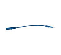 KS Tools Borne d’entrée 4,0 mm sur fiche d’adaptateur d’essai 2,5 mm plat (bleu) Quantité:1