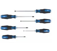 KS Tools Jeu de tournevis ERGOTORQUEmax 6 pièces Fente + PZ