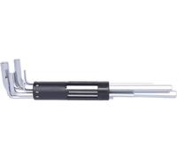 KS Tools 151.2080 6 pans intérieurs Jeu de clés mâles coudées 2 mm, 2.5 mm, 3 mm, 4 mm, 5 mm, 6 mm, 8 mm, 10 mm 8 pièces