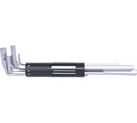 KS Tools 151.2080 6 pans intérieurs Jeu de clés mâles coudées 2 mm, 2.5 mm, 3 mm, 4 mm, 5 mm, 6 mm, 8 mm, 10 mm 8 pièces