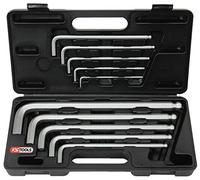 KS Tools Jeu de clés mâles,tête sphérique10pcs.long Quantité:1