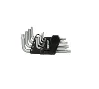 KS Tools - Jeu de 9 clés mâles 151.2260 TORX® courtes percées