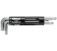 KS Tools - 151.2400 - Jeu de 8 clés mâles Torx à tête sphérique longue - T10 à T50 - Acier trempé