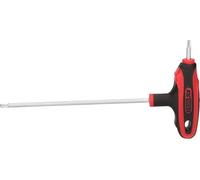 KS Tools 151.2757 Clé mâle coudée à poignée en T Torx à tête sphérique,T20