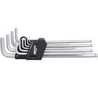 KS Tools 151.3200 Jeu de clés mâles 6 pans a tête sphériques sur support