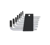 KS Tools Jeu de clés mâles TX, percées, 7 pièces courtes TB10-TB40