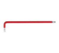 KS Tools 151.4442 Clé mâle coudée Torx, XL, T10 | Clé mâle TORX extra-longue, T10, rose