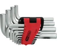 KS Tools 151.4590 6 pans intérieurs Jeu de clés mâles coudées 2 mm, 2.5 mm, 3 mm, 4 mm, 5 mm, 6 mm, 7 mm, 8 mm, 10 mm, 12 mm, 14 mm, 17 mm, 19 mm 14 pièces