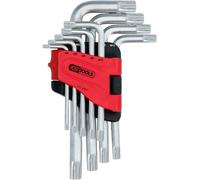 KS Tools 151.4620 RIBE Jeu de clés mâles coudées 4 mm, 5 mm, 6 mm, 8 mm, 10 mm, 12 mm, 14 mm, 16 mm, 18 mm 9 pièces