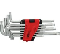 KS Tools Jeu de clés mâles coudées Torx TB8-TB50, longues, alésées, 10 pièces