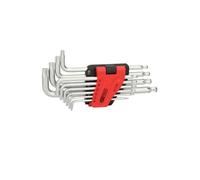 KS TOOLS Jeu de clés Torx coudées à têtes sphériques, longue, 10 pcs