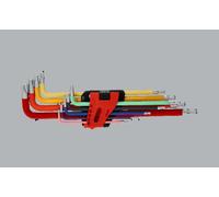 KS Tools Jeu de clés mâles coudées TX 151.5210 – T10,T15,T20,T25,T27,T30,T40,T45,T50 (9 pièces)
