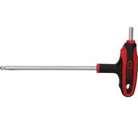 KS Tools 151.8135 Clé male 6 pans sphérique 6 mm à poignée en T
