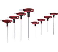 KS TOOLS 151.8155 ERGOTORQUEplus Jeu de clés hexagonales à six pans creux, 8 pièces Couleur