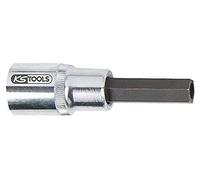 KS Tools 152.1086 - Douille 6 pans avec alésage 10mm, Ø 6 mm pour buse d'injection - Version robuste - En acier à alliage spécial