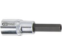 KS Tools 152.1086 - Douille 6 pans avec alésage 10mm, Ø 6 mm pour buse d'injection - Version robuste - En acier à alliage spécial