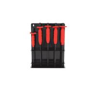 KS TOOLS Jeu de chasse-axes avec poignée de protection, 5 pcs 6-14mm
