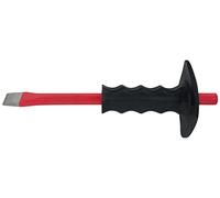 KS Tools Ciseau de maçon 156.0535 — corps hexagonal, poignée sécurité, 14 mm, 250 mm