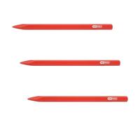 KS Tools 156.0550 Pointerolle électricien corps octogonale 10 mm Longueur (Lot de 3)
