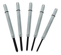 KS Tools 156.0620 - Jeu de 5 Pointeaux avec Système R-Ball - En Chrome Vanadium - Finition chromée