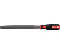 KS Tools 157.0527 Râpe demi-ronde batarde 300 mm | Râpe demi-ronde bâtarde emmanchée, L.300 mm