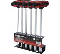 KS Tools 158.5000 Jeu de clés à douilles Poignée en T CHROMEplus 6 pièces