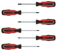 KS TOOLS Jeu de tournevis ERGOTORQUEplus, 6 pcs, Torx percé