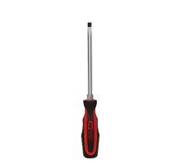 KS Tools 159.1010 Tournevis à fente ErgoTorquePlus, 8 mm, 265 mm de long, noir, rouge