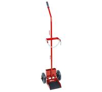 KS Tools - 160.0247 - Chariot à bouteilles - Bac de rangement - Idéal pour le transport de bouteilles d'azote 10L