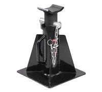 KS TOOLS 160.0379 - Chandelle Basse PL 25T à Goupilles, Hauteur Max 640 mm, Noir