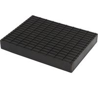 KS Tools 160.0527 Lot de 24 Patins en Caoutchouc pour ponts élévateurs J.A. Becker 160 x 120 x 20 mm