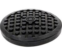 KS Tools 160.0571 03 Coussin en Caoutchouc pour cric de manœuvre, Ø 100 mm, Pelle Omega