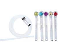 KS Tools - 160.0725 - Jeu de clés de purge de frein - 6 pièces - Douilles 12 pans extra-courtes