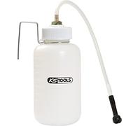 KS TOOLS Bouteille de récupération de liquide de frein, 1 litre (160.0735)