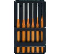 KS TOOLS 162.0370 Jeu de chasse-goupilles, 6 pièces, Claire