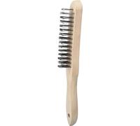 KS Tools 201.2306 E en acier inoxydable brosse métallique à 4 rangées