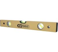 KS Tools Niveau 204.5500 antichoc trapèze en aluminium 3 fioles 500 mm