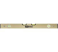 KS Tools Niveau rectangulaire 204.5810 en aluminium anodisé avec 3 fioles + 1 fiole de déclivité 80 cm