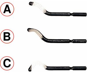 KS Tools 2052012 Lame pour ébavureur 1 pc(s)