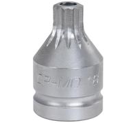 KS TOOLS 3/4" Douilles à chocs XZN avec perçage, courtes, M18