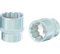 KS TOOLS 3/8" CHROMEplus 12 douilles 1/4" - 918.3726