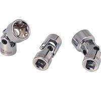 KS TOOLS 3/8" CHROMEplus Douille à six pans articulée 10 mm - 911.3841