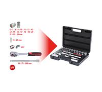 KS Tools 3/8" Coffret de douilles, 26 pcs. Quantité:1
