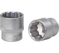 KS TOOLS 3/8" Douille à 12 pointes 21 mm - 911.3996