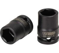 KS Tools Douille 6 pans 3/8", courte, 24mm