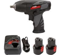 KS TOOLS 3/8" Clé à chocs sur batterie, 117Nm, 1.870 Tr/min, avec 2 batteries...