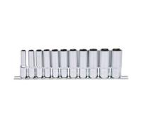 KS Tools Jeu de douilles 6 pans 3/8'' 8–19 mm 11 pièces CHROMEplus